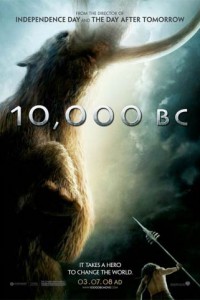 10,000 BC poster