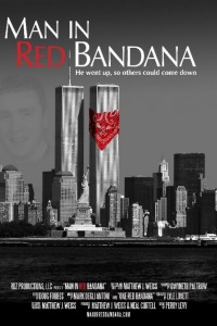 Man In Red Bandana poster
