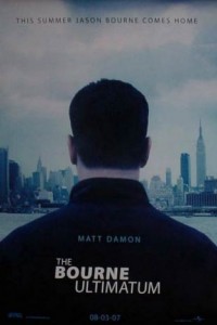 The Bourne Ultimatum poster