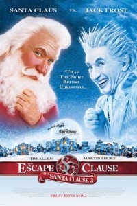 The Santa Clause 3:
The Escape Clause poster